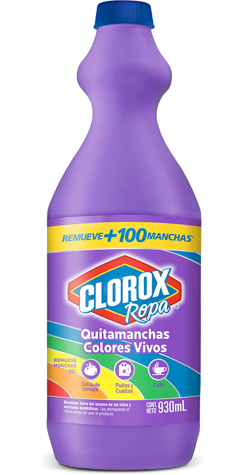 Clorox® Ropa Quitamanchas Vivos | Clorox Peru